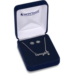 Montana Silversmiths Women's For The Cowgirls Silver Jewelry Sets Water Resistant