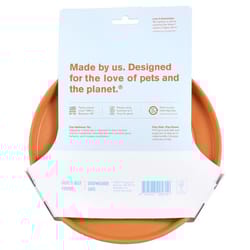 West Paw Zogoflex Orange Plastic Zisc Disc Pet Toy Large in. 1 pk