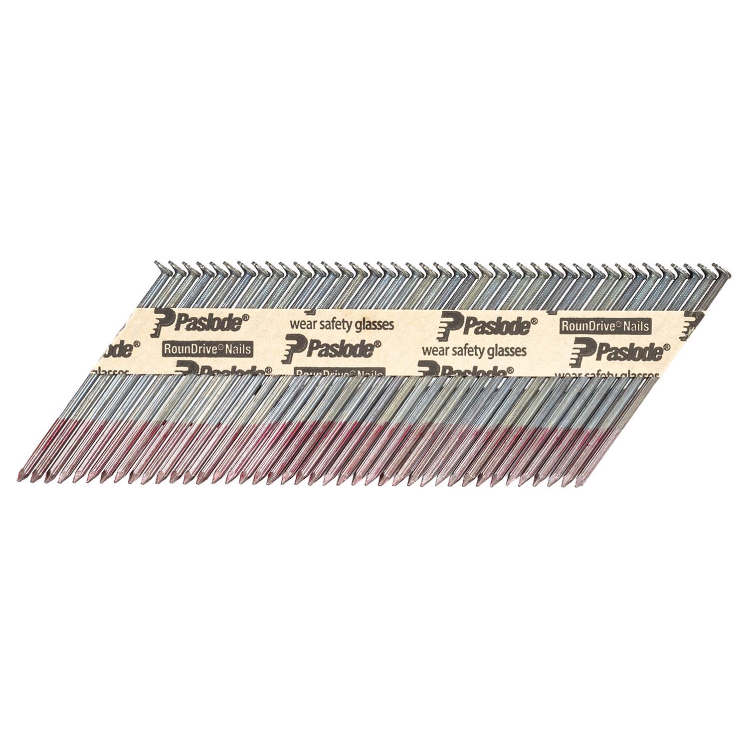 のら Paslode RounDrive 3-1/2 in. L Paper Strip Brite Framing