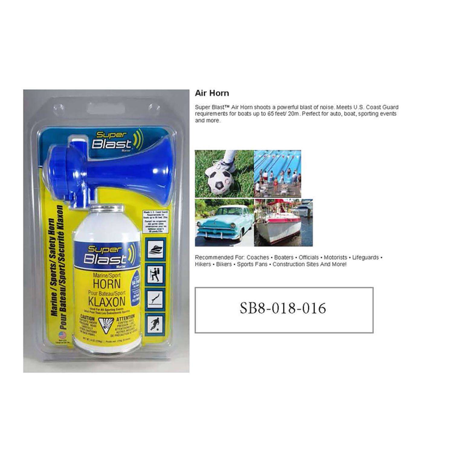 Blue Dog Marine Air Horn 3.5 Oz 