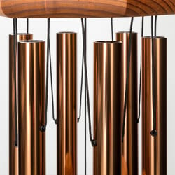 Wind River In Loving Memory Bronze Aluminum/Wood Wind Chime