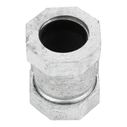 STZ Industries 1-1/4 in. Compression X 1-1/4 in. D Compression Galvanized Malleable Iron 3 in. L Cou