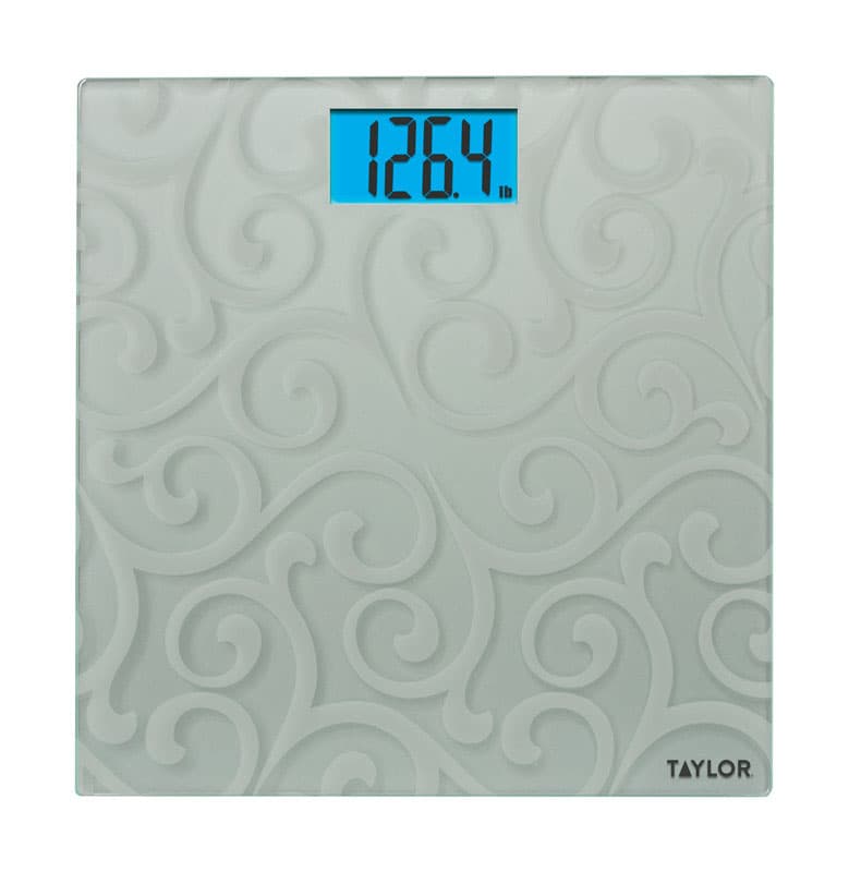 UPC 077784028469 product image for Taylor 400 lb. Digital Bathroom Scale Gray | upcitemdb.com