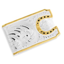 Montana Silversmiths Horseshoe Money Clip 1 pk