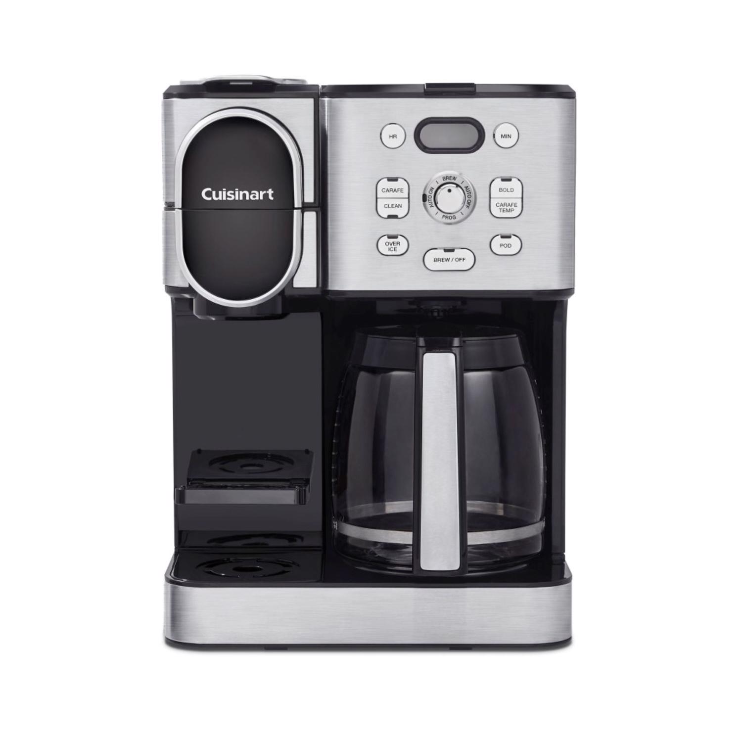Photos - Coffee Maker Cuisinart 12 cups Black/Silver Coffee and Tea Brewer SS-16 