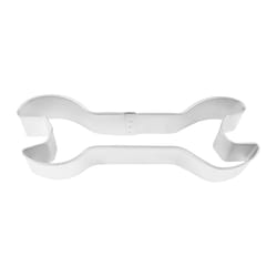 R&M International Corp Wrench 2 in. W X 5 in. L Cookie Cutter Silver 1 pc