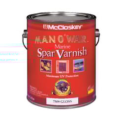 McCloskey Man O' War Gloss Clear Oil-Based Marine Spar Varnish 1 gal