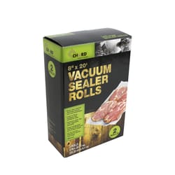 Chard Clear Vacuum Sealer Bag 2 pk