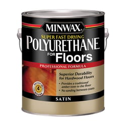 Minwax Satin Clear Oil-Based Fast-Drying Polyurethane 1 gal