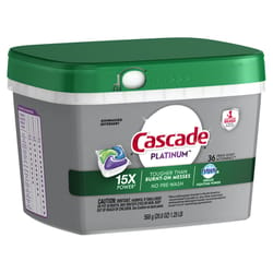 Cascade Platinum Actionpacs Fresh Scent Pods Dishwasher Detergent 20 oz 36 pk