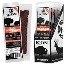 ICON Meats Bison & Beef Steak Original Strips 2 oz Pouch