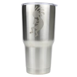 Aquapelli 28 oz Silver BPA Free Vacuum Insulated Tumbler