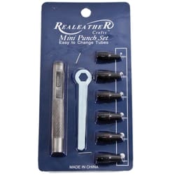 Realeather Crafts Steel Punch Set 8 pc