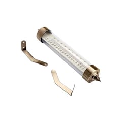 Taylor Tube Thermometer Aluminum Bronze 12.25 in.