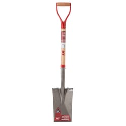 ACE 41.5 in. Steel Garden Spade Wood Handle