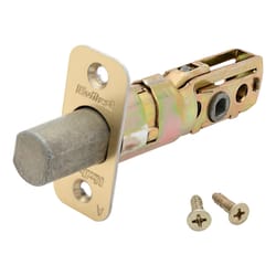 Kwikset Polished Brass Metal Deadbolt Deadlatch