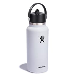 Hydroflask 32 oz White BPA Free Insulated Water Bottle