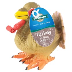 PetSafe Sportsmen Latex Turkey Dog Toy Medium 1 pk