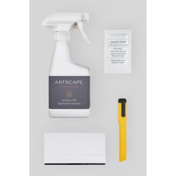 Artscape White Indoor Window Film Application Kit 9.5 in. W X 4.5 in. L