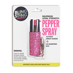 Blingsting Pink Plastic Pepper Spray