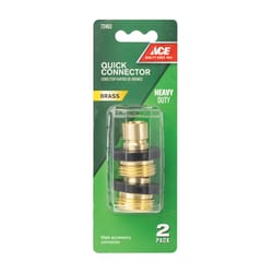 Ace Brass Threaded Male Quick Connector Coupling