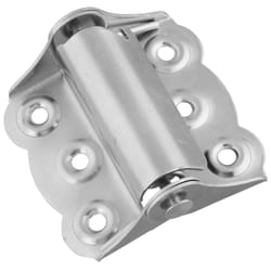 National Hardware 2-3/4 in. L Zinc-Plated Spring Hinge 2 pk