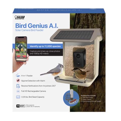 Shop Smart Bird Feeder Camera with Solar Panel, Wireless Camera