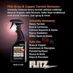 Flitz No Scent Organic Tarnish Remover Liquid 16 oz