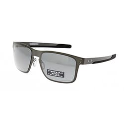 Oakley Holbrook Unisex Matte Gunmetal Frame Prizm Black Lens Polarized Sunglasses