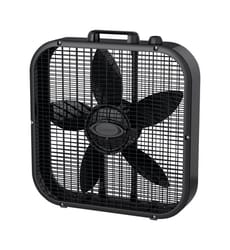 Lasko 21-3/4 in. H X 20 in. D 3 speed Box Fan