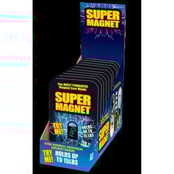 MagnetPal 4.75 in. L X .875 in. W Black Super Magnets 15 lb. pull 1 pk