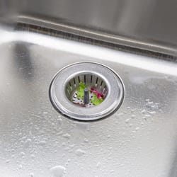Prepworks 2.75 in. Semi-Gloss Stainless Steel Sink Strainer