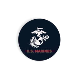 P. Graham Dunn Blue USMC Logo Car Coaster 6 pk