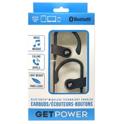 GetPower Wireless Bluetooth Hook Earbuds 1 pk
