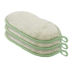 OGGI Non-Scratch Sponge For Kitchen and Bath 7 in. L 3 pk