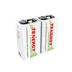 Tenergy Centura NiMH 9 V 200 mAh Rechargeable Battery 2 pk