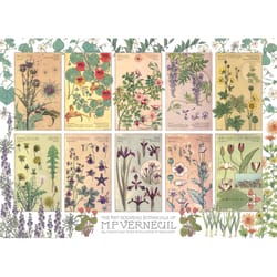 Cobble Hill Botanicals by Verneuil Jigsaw Puzzle Cardboard 1000 pc