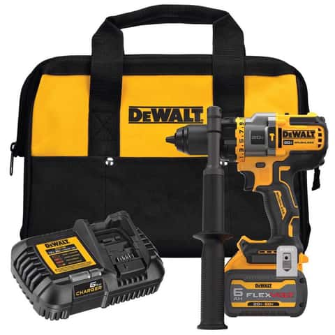 DeWalt 20V MAX 1 2 in. Brushless Cordless Hammer Drill Drive Kit Battery Charger