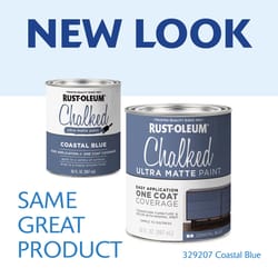 Rust-Oleum Chalked Ultra Matte Coastal Blue Water-Based Chalk Paint 30 oz