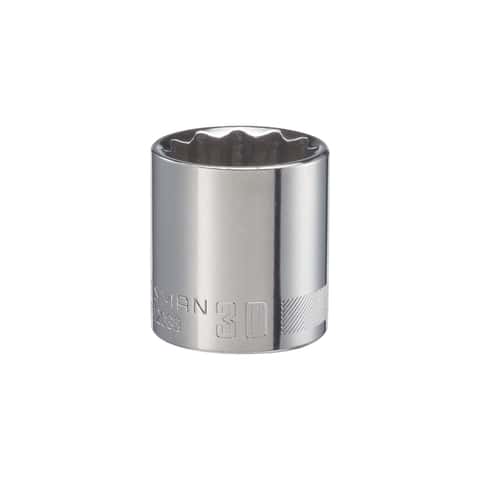 Craftsman 30mm 12-Point Shallow Socket, 1/2 in. Drive Craftsman 30mm 12-Point Shallow Socket, 1/2 in. Drive