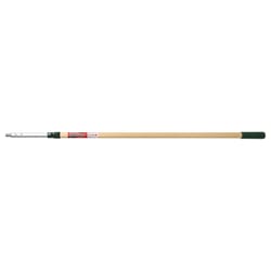 Wooster Sherlock Telescoping 8 ft. L X 1.86 in. D Aluminum/Fiberglass Extension Pole Beige/Green