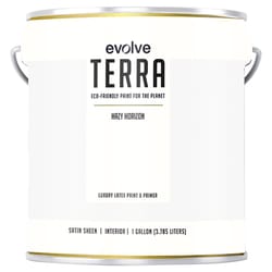 Evolve Terra Satin Hazy Horizon Paint and Primer Interior 1 gal