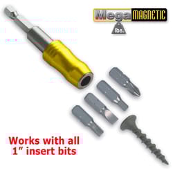IVY Classic 3 in. L Stainless Steel Magnetic Bit Holder 1 pc