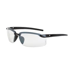 Crossfire ES5 Polarized Safety Glasses Clear Lens Gray Frame 1 pc