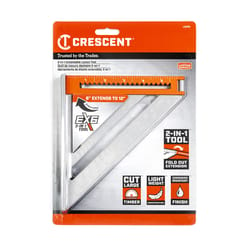 Crescent Lufkin 12.52 in. L X 1.2 in. H Aluminum Extendable 2-in-1 Layout Tool