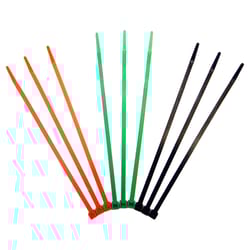 Tenax .58 in. H X 7 in. L Polypropylene Multi-Purpose Fence Ties Black