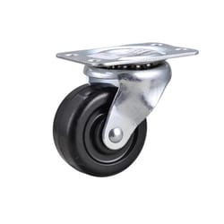 Projex 2 in. D Swivel Soft Rubber Caster 90 lb 1 pk