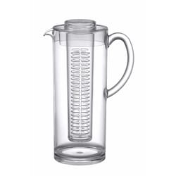 Oggi Serve Clear Pitcher W/ Infuser Tube (3 Lt, 102 Oz)