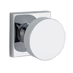 Baldwin Reserve Contemporary Knob Polished Chrome Passage Lockset 2 in.