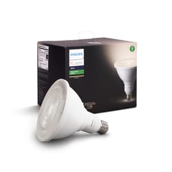 Philips Hue PAR38 E26 (Medium) Smart-Enabled LED Bulb Bright White 100 Watt Equivalence 1 pk